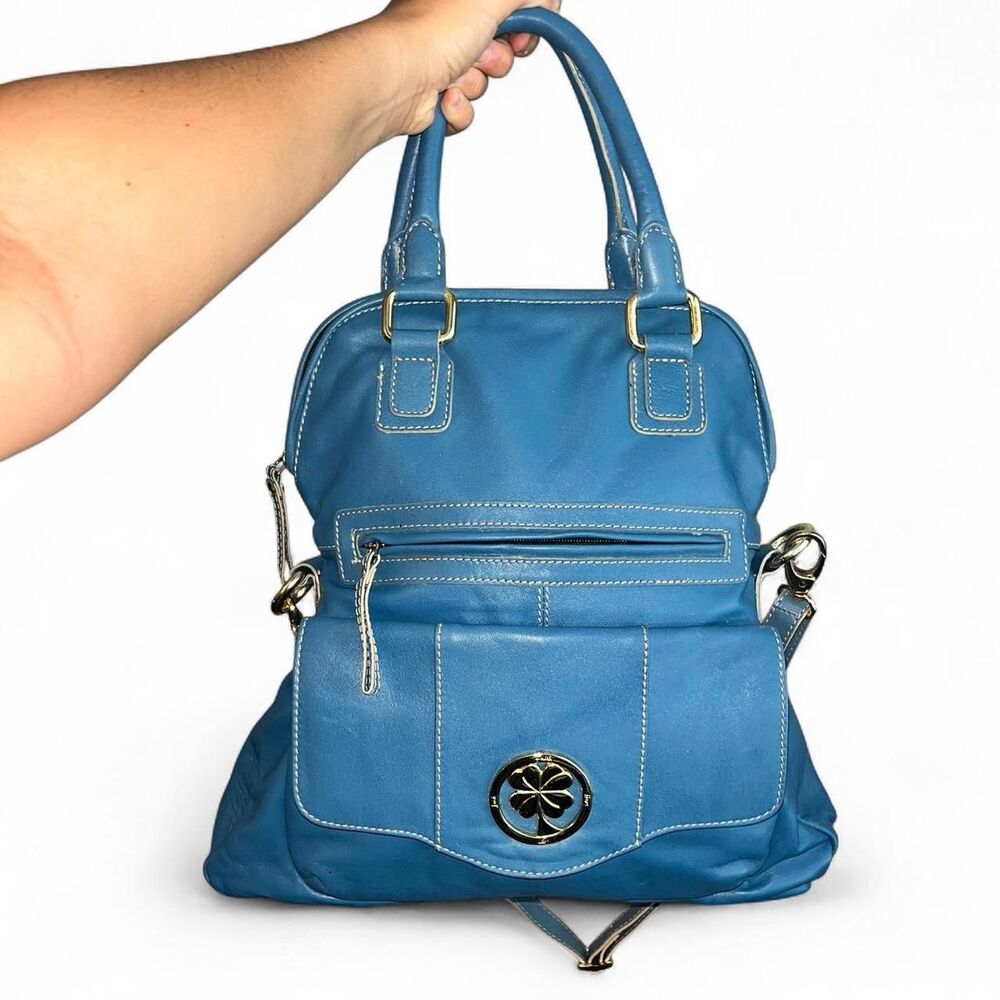 Blue Y2K Style Shoulder Bag Purse from 4 Leaf Clover